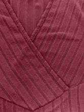 Load image into Gallery viewer, Ribbed Surplice Long Sleeve T-Shirt