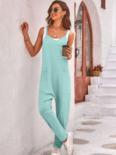 Load image into Gallery viewer, Spaghetti Strap Jumpsuit with Pockets