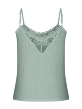 Load image into Gallery viewer, Eyelet Lace Detail V-Neck Cami