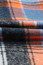 Load image into Gallery viewer, Plaid Collared Neck Long Sleeve Shirt