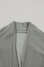 Load image into Gallery viewer, Textured Open Front Long Sleeve Cover Up