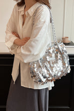 Load image into Gallery viewer, Sequin Braided Strap Shoulder Bag