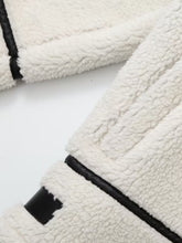Load image into Gallery viewer, Zip Up Long Sleeve Sherpa Jacket