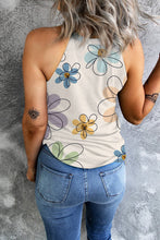 Load image into Gallery viewer, Printed Round Neck Tank