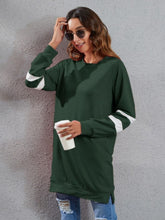 Load image into Gallery viewer, Full Size Striped Round Neck Long Sleeve T-Shirt