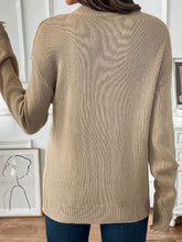 Load image into Gallery viewer, Perfee Cherry Round Neck Long Sleeve Sweater