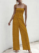 Load image into Gallery viewer, Square Neck Spaghetti Strap Jumpsuit