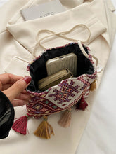 Load image into Gallery viewer, Tassel Spaghetti Strap Shoulder Bag