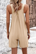 Load image into Gallery viewer, Square Neck Wide Strap Overalls