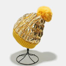 Load image into Gallery viewer, Thermal Knit Hat with Pompom