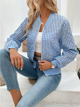 Load image into Gallery viewer, Zip Up Long Sleeve Jacket
