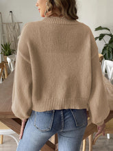 Load image into Gallery viewer, Pearl Open Front Long Sleeve Cardigan