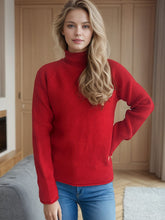 Load image into Gallery viewer, Turtleneck Long Sleeve Sweater