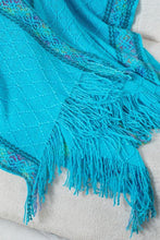 Load image into Gallery viewer, Fringe Half Sleeve Hooded Poncho