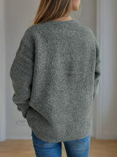 Load image into Gallery viewer, Cherry Round Neck Long Sleeve Sweater