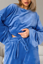 Load image into Gallery viewer, Buttery-Soft Round Neck Long Sleeve Top and Drawstring Pants Set