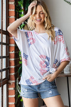 Load image into Gallery viewer, HOPELY Letter Graphic Round Neck T-Shirt