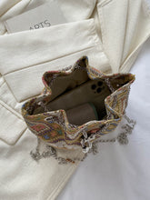 Load image into Gallery viewer, Printed Chain Bucket Bag