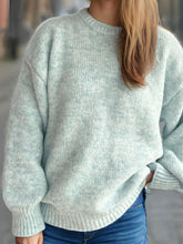 Load image into Gallery viewer, Round Neck Long Sleeve Sweater