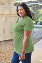 Load image into Gallery viewer, Basic Bae Bamboo Full Size  V-Neck Short Sleeve T-Shirt