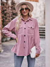 Load image into Gallery viewer, Mandy Collared Neck Long Sleeve Shirt