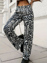 Load image into Gallery viewer, Full Size Animal Print Elastic Waist Pants