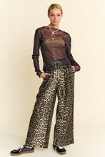 Load image into Gallery viewer, Davi &amp; Dani Glitter Mesh Lettuce Hem Long Sleeve Top