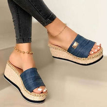Load image into Gallery viewer, PU Leather Open Toe Sandals