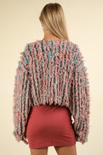 Load image into Gallery viewer, VERY J Shaggy Yarn Knit Zip Up Jacket
