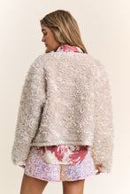 Load image into Gallery viewer, J.NNA Mixed Fabric Chic Jacket