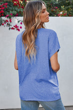 Load image into Gallery viewer, V-Neck Short Sleeve T-Shirt