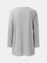 Load image into Gallery viewer, Full Size Round Neck Long Sleeve T-Shirt