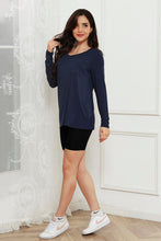 Load image into Gallery viewer, Basic Bae Full Size V-Neck Long Sleeve Top