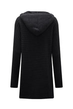 Load image into Gallery viewer, Open Front Longline Hooded Cardigan