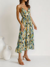 Load image into Gallery viewer, Printed Sleeveless Midi Cami dress