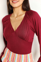 Load image into Gallery viewer, Culture Code  Full Size V-Neck Bodysuit