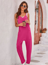 Load image into Gallery viewer, Spaghetti Strap Jumpsuit with Pockets