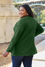 Load image into Gallery viewer, DOORBUSTER DEAL: Basic Bae Full Size Ribbed Round Neck Long Sleeve Knit Top