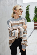 Load image into Gallery viewer, Round Neck Dropped Shoulder Sweater