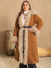 Load image into Gallery viewer, Plus Size Open Front Long Sleeve Coat