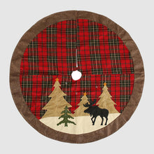 Load image into Gallery viewer, Plaid Christmas Tree Skirt
