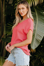 Load image into Gallery viewer, Boat Neck Short Sleeve Sweater