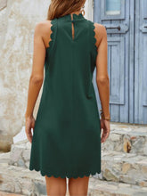 Load image into Gallery viewer, Mock Neck Sleeveless Mini Dress