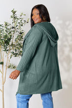 Load image into Gallery viewer, DOORBUSTER DEAL: Bae Full Size Hooded Sweater Cardigan Cardigan