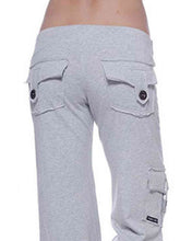 Load image into Gallery viewer, Mid Waist Pants with Pockets