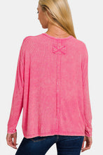 Load image into Gallery viewer, Zenana Round Neck Long Sleeve T-Shirt