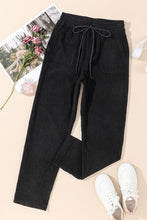 Load image into Gallery viewer, Drawstring Straight Pants with Pockets