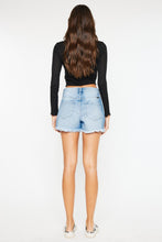 Load image into Gallery viewer, Kancan High Waist Frayed Denim Shorts