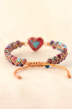 Load image into Gallery viewer, Handmade Heart Shape Natural Stone Bracelet