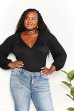 Load image into Gallery viewer, Culture Code Full Size V- Neck Bodysuit